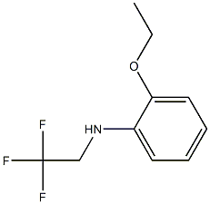 2-ethoxy-N-(2,2,2-trifluoroethyl)aniline Structure