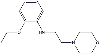 2-ethoxy-N-[2-(morpholin-4-yl)ethyl]aniline Structure