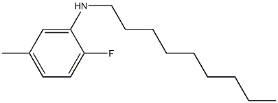 2-fluoro-5-methyl-N-nonylaniline Structure