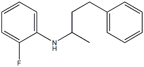 2-fluoro-N-(4-phenylbutan-2-yl)aniline Structure