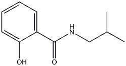 2-hydroxy-N-(2-methylpropyl)benzamide Structure