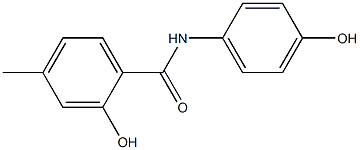 2-hydroxy-N-(4-hydroxyphenyl)-4-methylbenzamide Structure