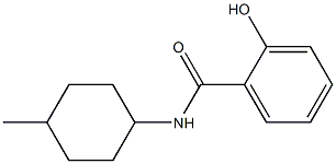 2-hydroxy-N-(4-methylcyclohexyl)benzamide Structure