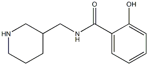2-hydroxy-N-(piperidin-3-ylmethyl)benzamide Structure