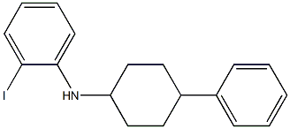 2-iodo-N-(4-phenylcyclohexyl)aniline 구조식 이미지