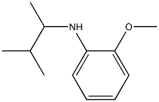 2-methoxy-N-(3-methylbutan-2-yl)aniline 구조식 이미지