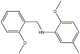 2-methoxy-N-[(2-methoxyphenyl)methyl]-5-methylaniline 구조식 이미지