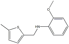 2-methoxy-N-[(5-methylthiophen-2-yl)methyl]aniline Structure