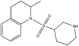 2-methyl-1-(piperidin-3-ylsulfonyl)-1,2,3,4-tetrahydroquinoline Structure