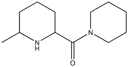 2-methyl-6-(piperidin-1-ylcarbonyl)piperidine 구조식 이미지