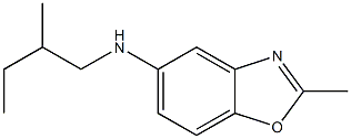 2-methyl-N-(2-methylbutyl)-1,3-benzoxazol-5-amine Structure