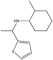 2-methyl-N-[1-(thiophen-2-yl)ethyl]cyclohexan-1-amine Structure