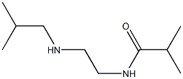 2-methyl-N-{2-[(2-methylpropyl)amino]ethyl}propanamide Structure