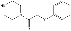 2-phenoxy-1-(piperazin-1-yl)ethan-1-one Structure