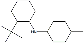 2-tert-butyl-N-(4-methylcyclohexyl)cyclohexan-1-amine 구조식 이미지
