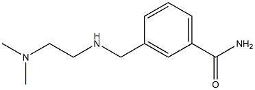 3-({[2-(dimethylamino)ethyl]amino}methyl)benzamide Structure