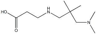 3-({2-[(dimethylamino)methyl]-2-methylpropyl}amino)propanoic acid Structure