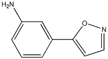 3-(1,2-oxazol-5-yl)aniline 구조식 이미지