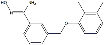 3-(2,3-dimethylphenoxymethyl)-N'-hydroxybenzene-1-carboximidamide 구조식 이미지