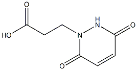 3-(3,6-dioxo-1,2,3,6-tetrahydropyridazin-1-yl)propanoic acid 구조식 이미지