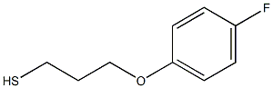 3-(4-fluorophenoxy)propane-1-thiol 구조식 이미지