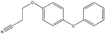 3-(4-phenoxyphenoxy)propanenitrile 구조식 이미지