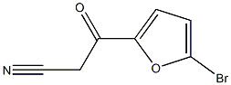 3-(5-bromo-2-furyl)-3-oxopropanenitrile Structure