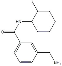 3-(aminomethyl)-N-(2-methylcyclohexyl)benzamide Structure