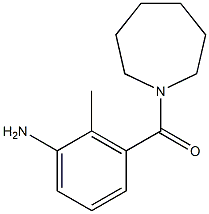 3-(azepan-1-ylcarbonyl)-2-methylaniline 구조식 이미지