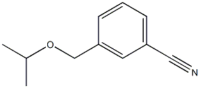 3-(isopropoxymethyl)benzonitrile 구조식 이미지