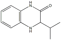 3-(propan-2-yl)-1,2,3,4-tetrahydroquinoxalin-2-one Structure