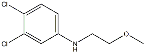 3,4-dichloro-N-(2-methoxyethyl)aniline Structure