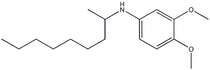 3,4-dimethoxy-N-(nonan-2-yl)aniline 구조식 이미지