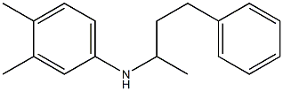 3,4-dimethyl-N-(4-phenylbutan-2-yl)aniline 구조식 이미지