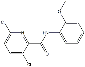 3,6-dichloro-N-(2-methoxyphenyl)pyridine-2-carboxamide Structure