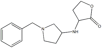 3-[(1-benzylpyrrolidin-3-yl)amino]oxolan-2-one 구조식 이미지