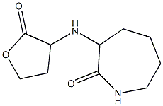 3-[(2-oxooxolan-3-yl)amino]azepan-2-one Structure