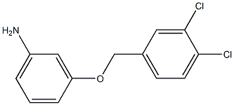 3-[(3,4-dichlorophenyl)methoxy]aniline 구조식 이미지