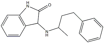 3-[(4-phenylbutan-2-yl)amino]-2,3-dihydro-1H-indol-2-one Structure