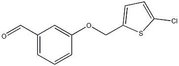 3-[(5-chlorothiophen-2-yl)methoxy]benzaldehyde 구조식 이미지