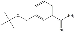 3-[(tert-butoxy)methyl]benzene-1-carboximidamide 구조식 이미지