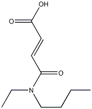 3-[butyl(ethyl)carbamoyl]prop-2-enoic acid Structure