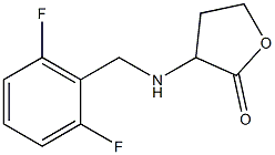 3-{[(2,6-difluorophenyl)methyl]amino}oxolan-2-one Structure