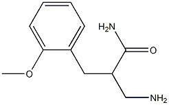 3-amino-2-[(2-methoxyphenyl)methyl]propanamide Structure