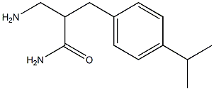 3-amino-2-{[4-(propan-2-yl)phenyl]methyl}propanamide 구조식 이미지