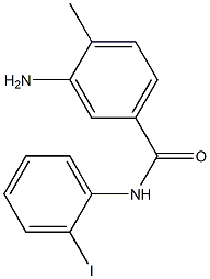 3-amino-N-(2-iodophenyl)-4-methylbenzamide 구조식 이미지