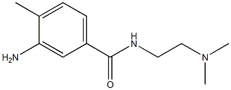 3-amino-N-[2-(dimethylamino)ethyl]-4-methylbenzamide 구조식 이미지