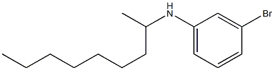 3-bromo-N-(nonan-2-yl)aniline Structure