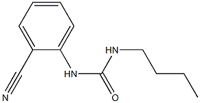 3-butyl-1-(2-cyanophenyl)urea 구조식 이미지