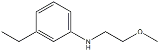 3-ethyl-N-(2-methoxyethyl)aniline Structure